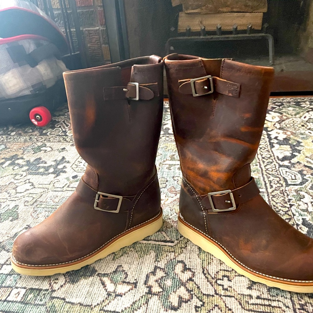 Red Wing low-to mid calf high